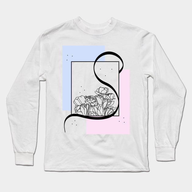 Blooming Elegance Long Sleeve T-Shirt by O3Wears